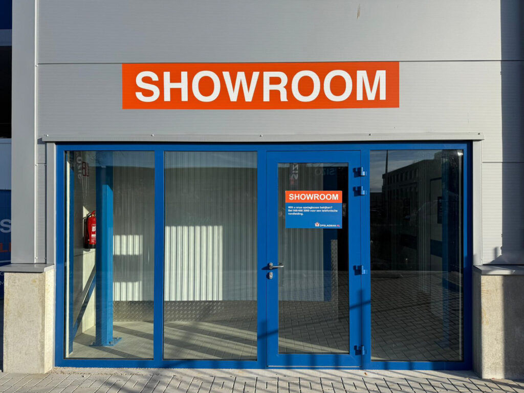 Opslagman Capelle Showroom